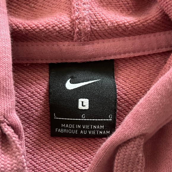 Nike Women's Pink Full-Zip Hoodie - Picture 2 of 4